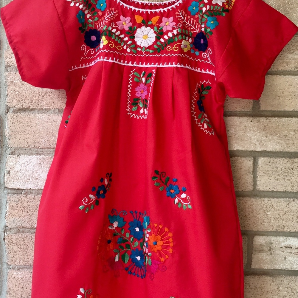 Little Girls Mexican Dress